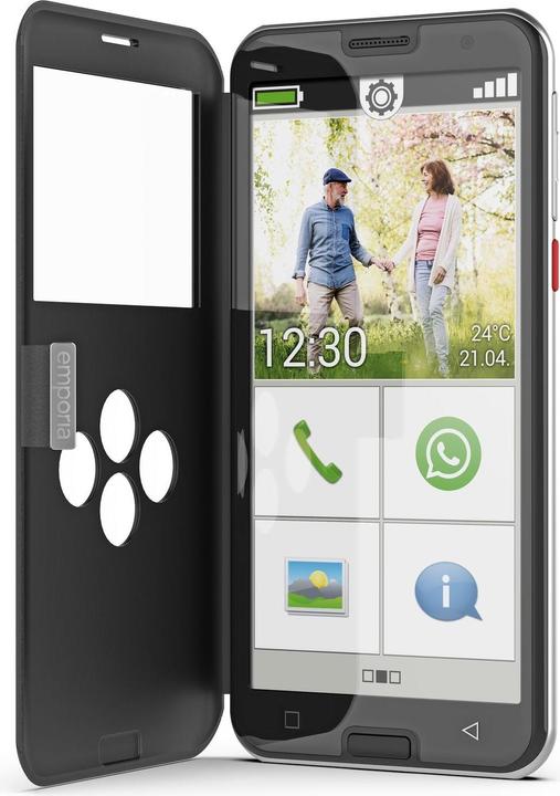 Emporia Smart 5 (32 GB, Black, 5.50", Single SIM, 13 Mpx, 4G)