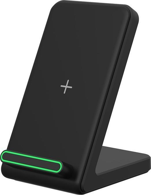 Deltalabs Qi Wireless Charger Induktionsladegerät Ladestation - Schwarz (15W) (15 W)