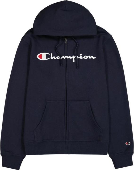 Chappi Bluza męska Champion Full Zip Hoodie granatowa 220255 BS501 XL (XL)