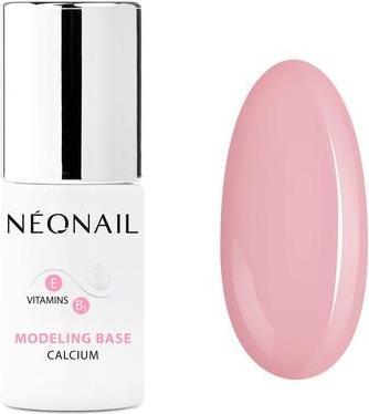 Produktbild Neonail Modeling Base Calcium baza hybrydowa Neutral Pink 7,2ml (Modeling Base Calcium Neutral Pink, Gel-Effekt Nagellack)