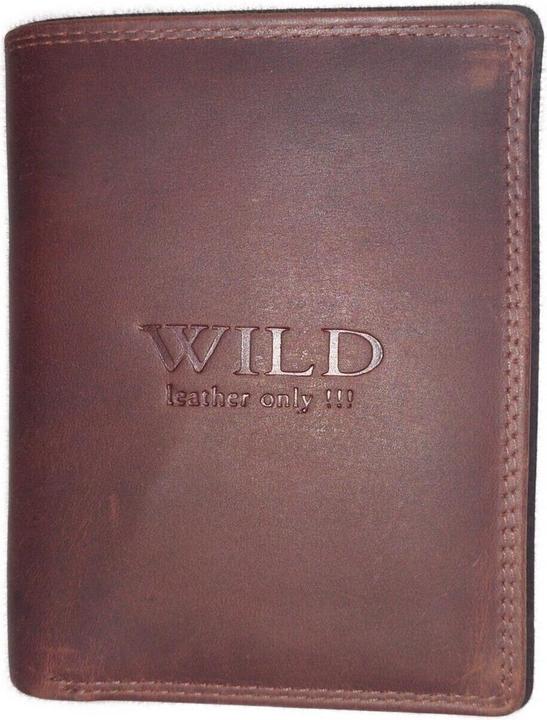 A. WILD Portemonnaie Geldbörse Herren Leder No.12.1
