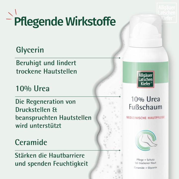 Image du produit Dr. Theiss ALLGÄUER LATSCHENKIEFER 10% Urea Fussschaum, 150 ml Schaum (Bain de pieds, 150 ml)