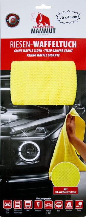 Xantos Mammut giant microfibre waffle towel