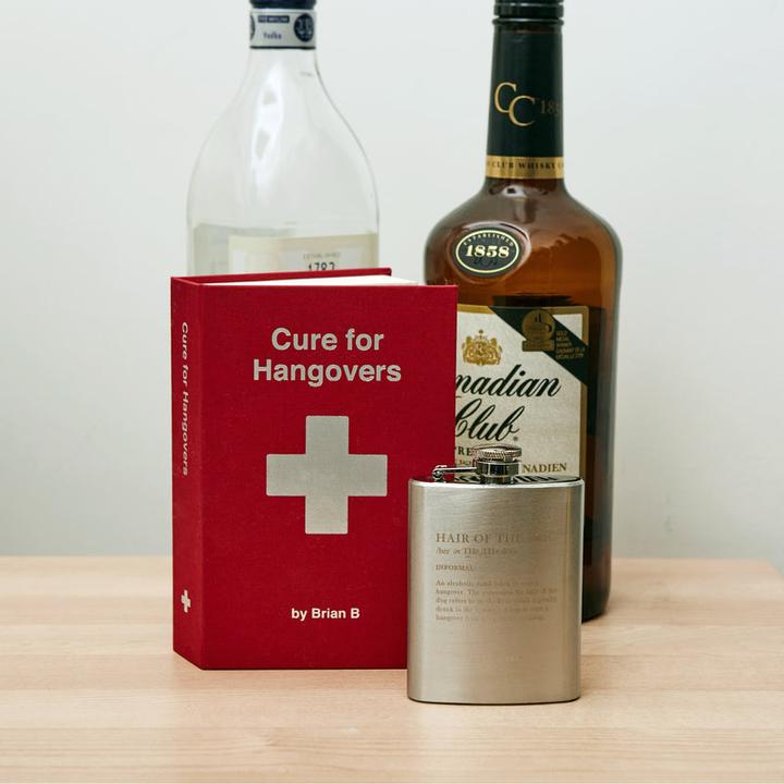 Kikkerland Hair of the Dog Flask (120 ml)