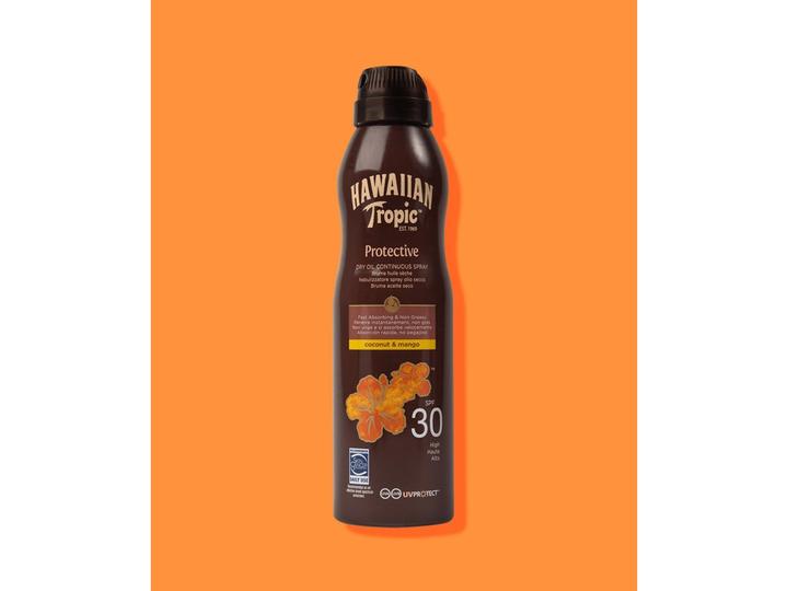 Produktbild Hawaiian Tropic Coconut & Mango Oil (Sonnenspray, SPF 30, 180 ml)
