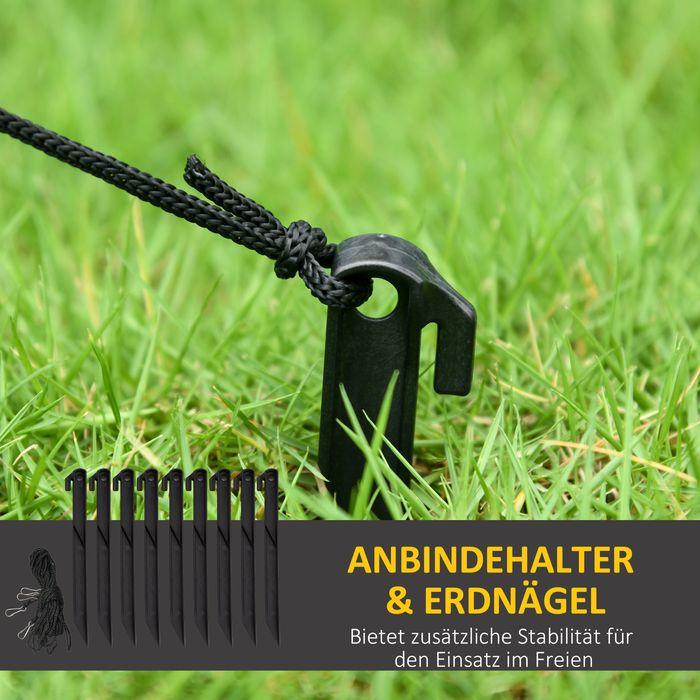 Produktbild Swisshandel24 Aufblasbar Weihnachtsdeko, 2,1 m Weihnachtsmann mit Schlitten & Rentier