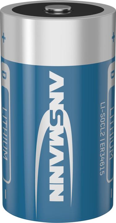 Immagine prodotto Ansmann Batteria D ER34615 3,6V Litio cloruro di tionile (1 pz., D, 19000 mAh)