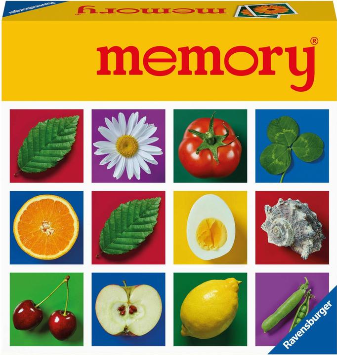 Actual product image Ravensburger Classic Memory (German, French, Portuguese, Italian, Swedish, Norwegian, Polish, Danish, Dutch, Japanese, Spanish)