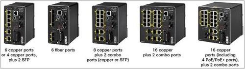Produktbild Cisco IE 4 10/100,2 GIG PORT, BASE (6 Ports)