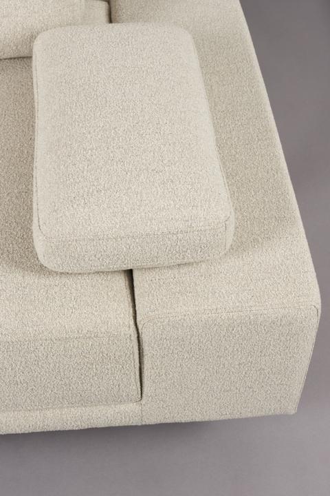 Actual product image Dutchbone Shelly Sofa Off-White Left Chaise Longue