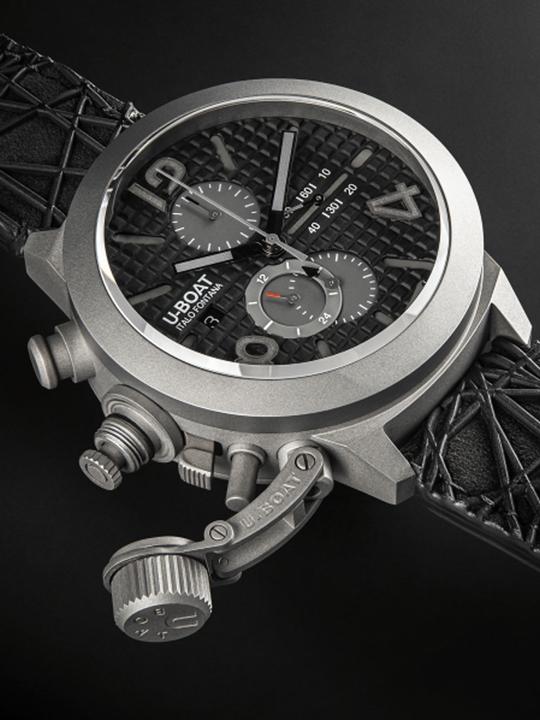 Immagine prodotto U-Boat 3004 Classico Titanium Black (Cronografo)