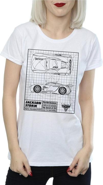 Disney Cars Jackson Storm Blueprint TShirt (M)