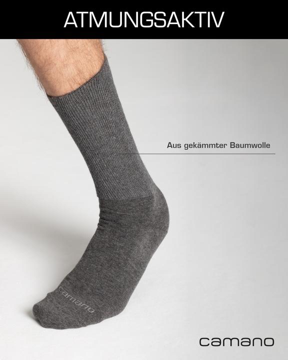 Immagine prodotto Camano Unisex comfort più calzini diabetici 4p (confezione da 4, 39 - 42)