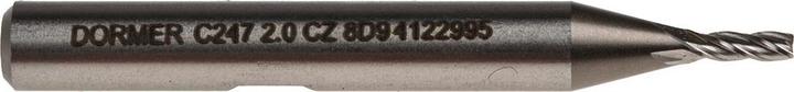 Produktbild Dormer Schaftfräser 4 Schn. 2,0mm HSCO-XP Std.