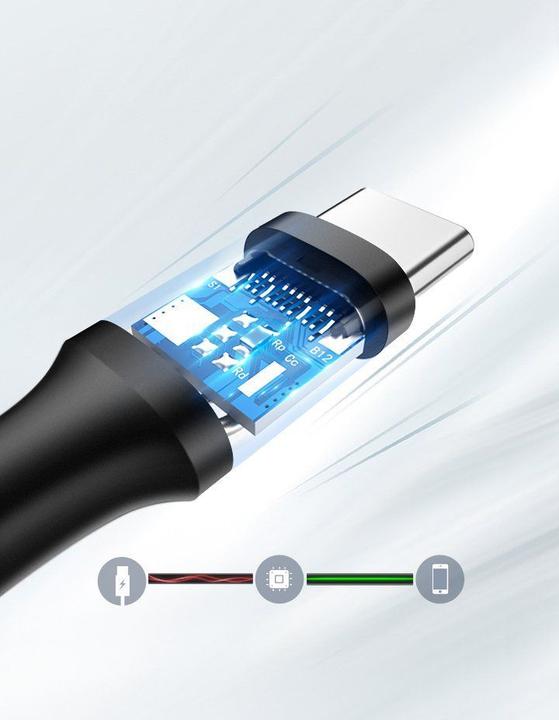 Actual product image Ugreen USB-A 2.0 to USB-C data cable (2 m, USB 2.0, 5 W)