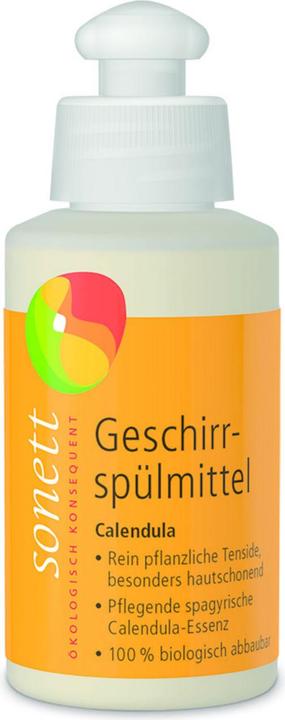 Sonett Dishwashing liquid Calendula pump dispenser (120ml)