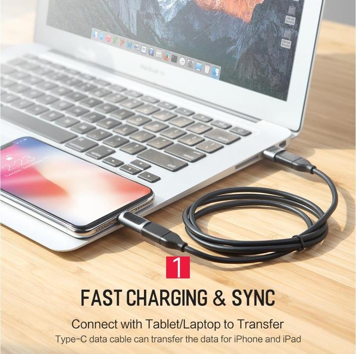 Image du produit Rock Adaptateur USB-C vers Lightning (USB Type C, Lightning)