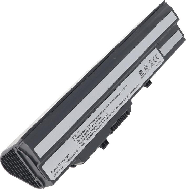 Actual product image Medion Akku Akoya Mini E1210, E1212, Akku BTY-S11, BTY-S12, BTY-S13 (6 Cells, 6600 mAh)