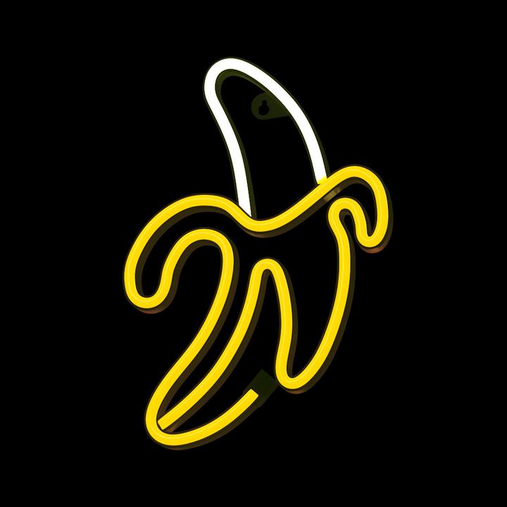Image du produit Forever Light Néon LED BANANA blanc jaune Chauve-souris + USB FLNE10