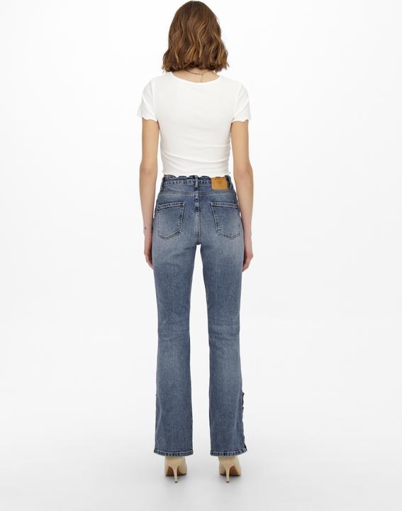 Actual product image Only ONLHailey Life High Waist Slit Flared Jeans (32)