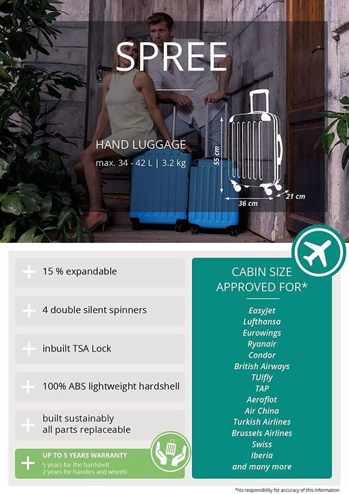 Produktbild Hauptstadtkoffer Spree (42 l, Handgepäck (bis 50l))