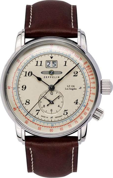 Immagine prodotto Zeppelin Los Angeles (Cronografo, Orologio da polso analogico, 43 mm)