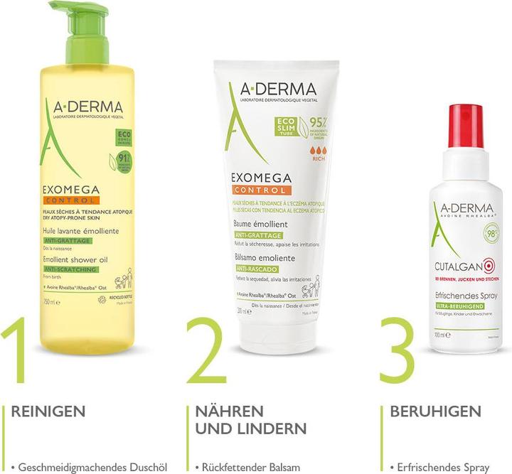 Image du produit A-Derma EXOMEGA CONTROL baume baume (Lait pour le corps, 200 ml)