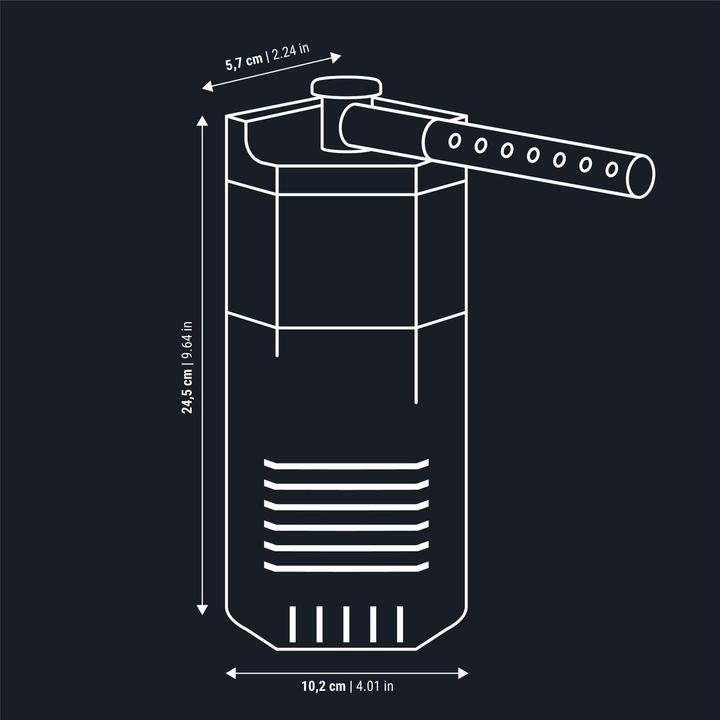 Actual product image Dennerle Nano corner filter XXL <90l (100 l, Internal filters, Fresh water)
