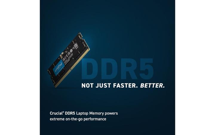 Produktbild Crucial DDR5-5600 (1 x 32GB, 5600 MHz, DDR5-RAM, SO-DIMM)