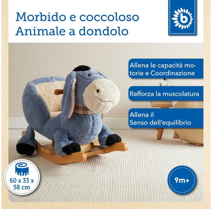 Actual product image Bieco Schaukeltier Esel