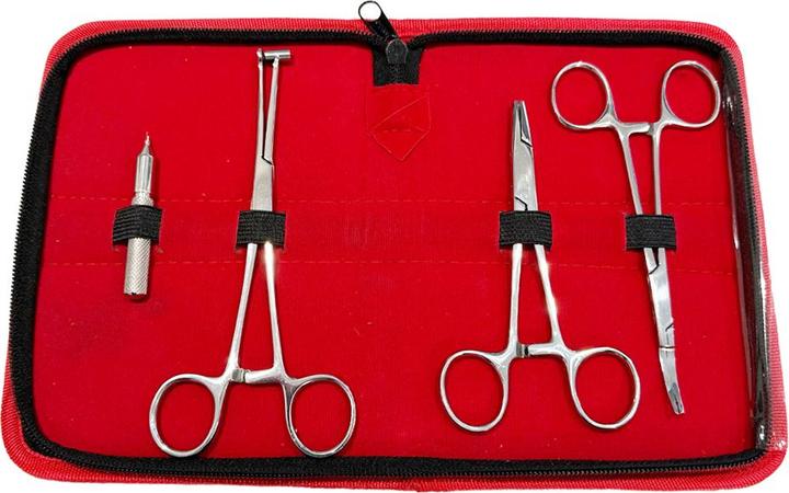 Star Piercing 4-teiliges Piercing Werkzeugset (Nr. 6) (ohne Messing, Chirurgenstahl 316L)