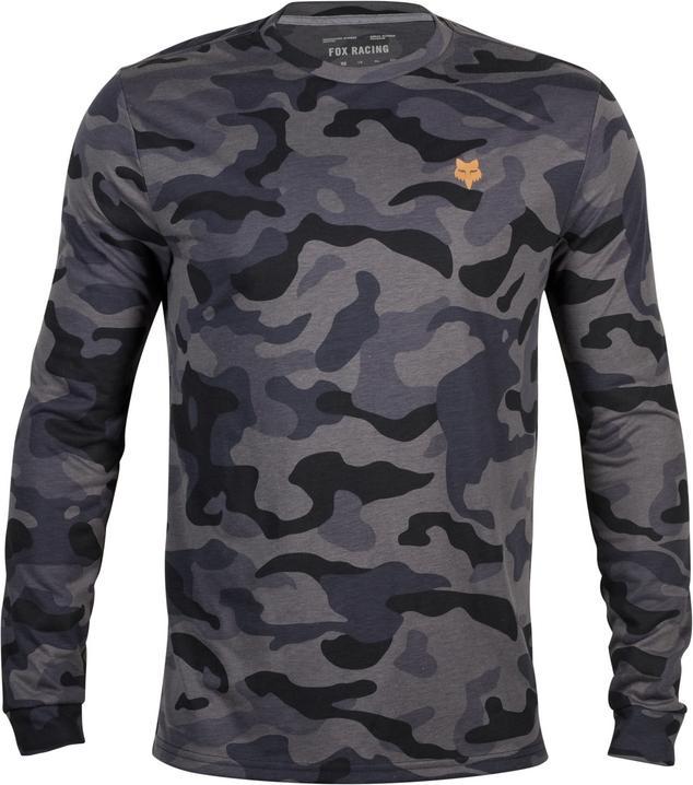 Fox Tee 23 F-Head Ls Tech Blk Cam L (L)