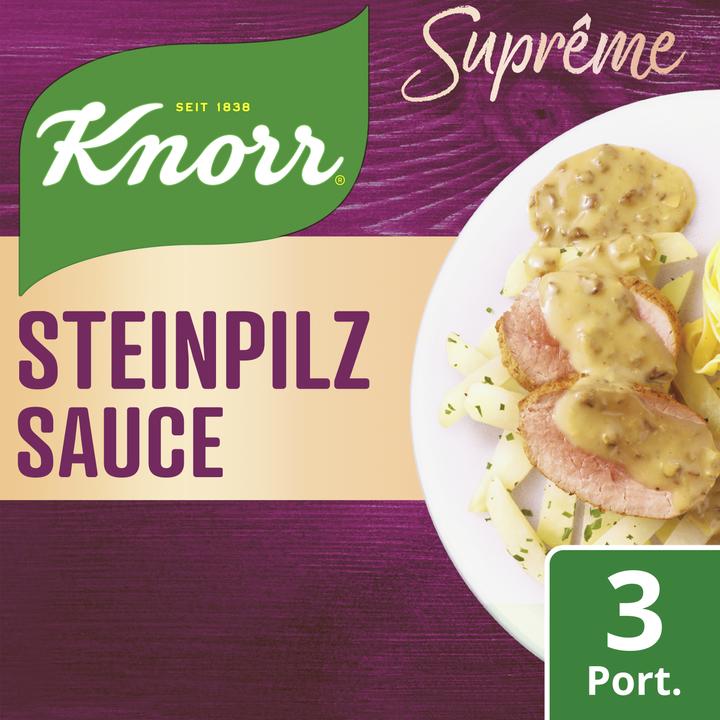 Image du produit Knorr Suprême sauce bolets sachet pour plats de viande (34 g)