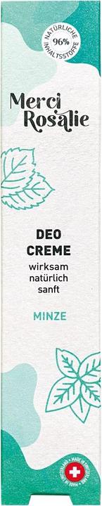 Actual product image Merci Rosalie Déodorant crème menthe (Crème, 50 ml)