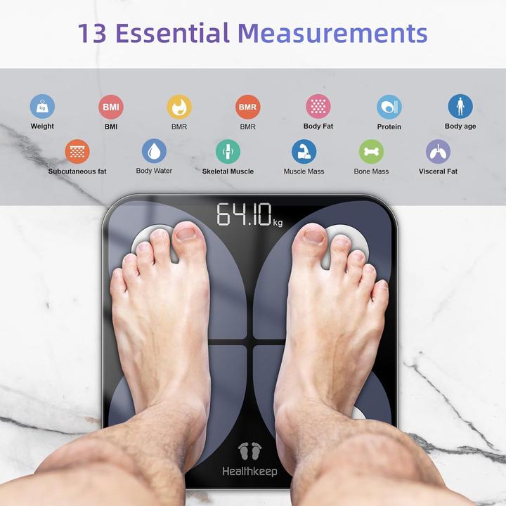 Actual product image Healthkeep Körperanalysewaage (180 kg)
