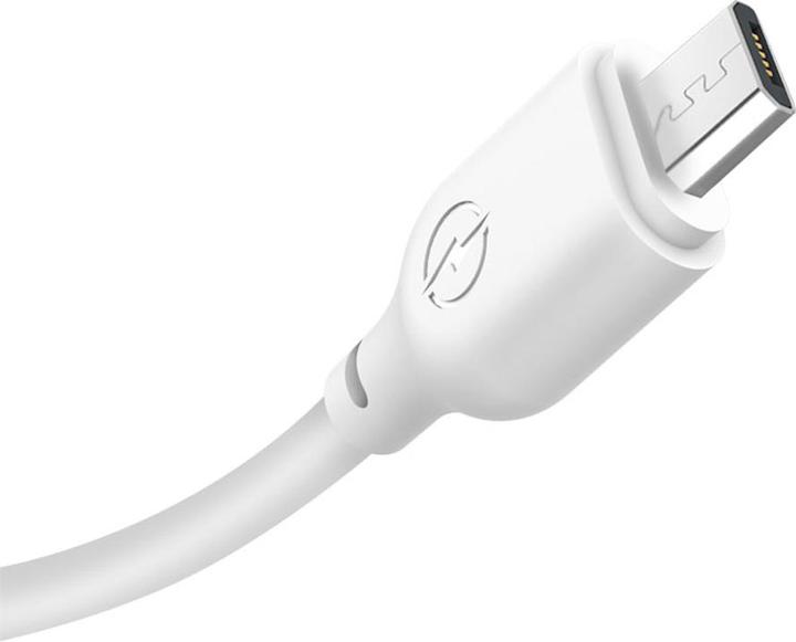Image du produit xO câble NB103 3in1 USB - Lightning + USB-C + microUSB 1,0 m 2,1A blanc (1 m, USB 3.1)