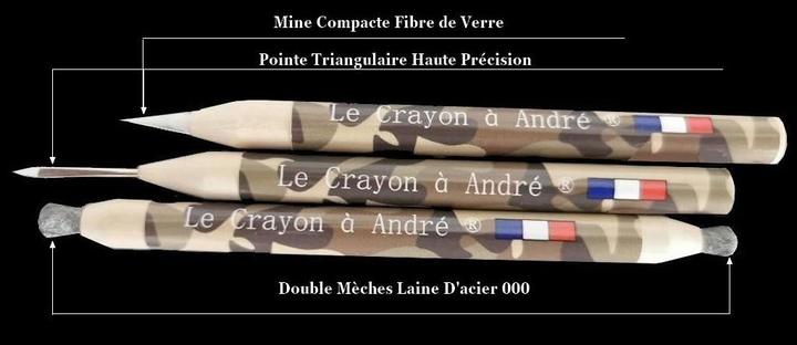 Image du produit Le Crayon à André Kit 3 Crayons (3 x)