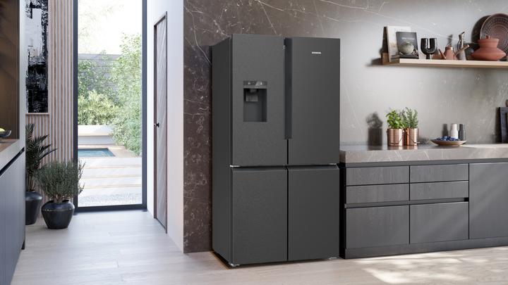 Produktbild Siemens iQ700, Kühl-Gefrier-Kombination, mehrtürig, 183 x 90.5 cm, BlackSteel, KF96DPXEA (547 l)