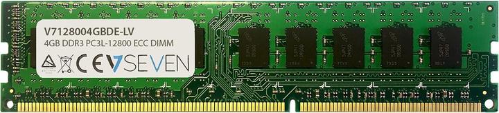 Produktbild V7 DRAMS 4 GB DDR3 1600 MHz CL11 ECC DIMM Non REG PC3L-12800 1,35 V (1 x 4GB, 1600 MHz, DDR3-RAM, DIMM)