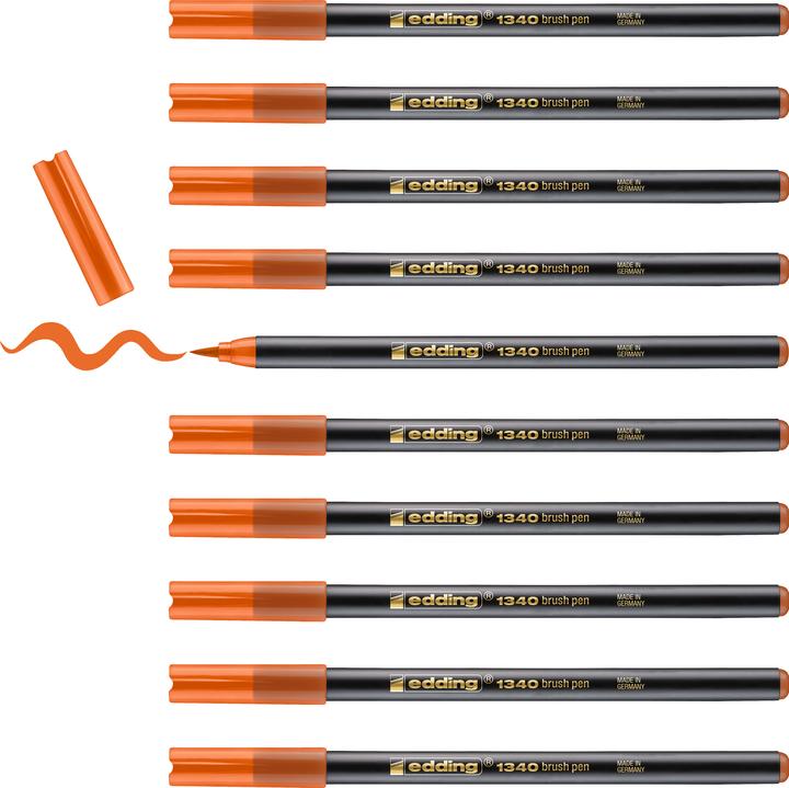 Produktbild Edding Brushpen 1340 (Orange, 1 x)