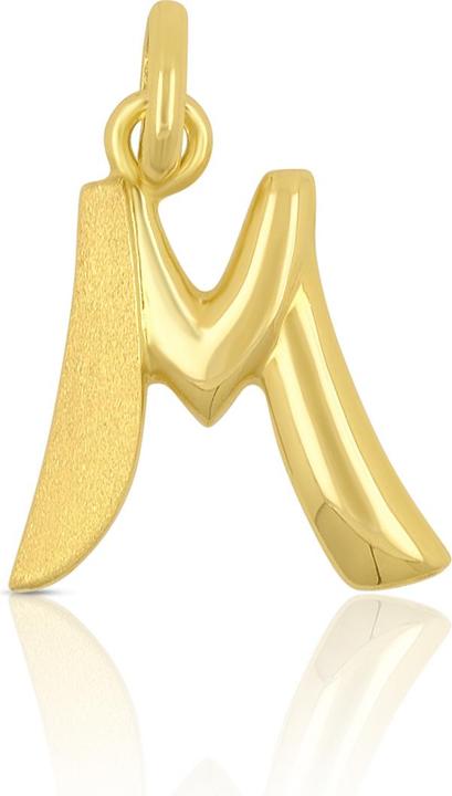 Muau Buchstabe (750/18K Gelbgold)