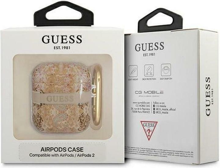 Actual product image Guess GUA2HHFLD AirPods cover gold (Headphone bag)