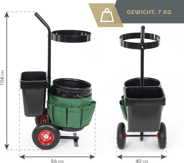 Actual product image Westmann Universal garden trolley and tool holder (40 kg)