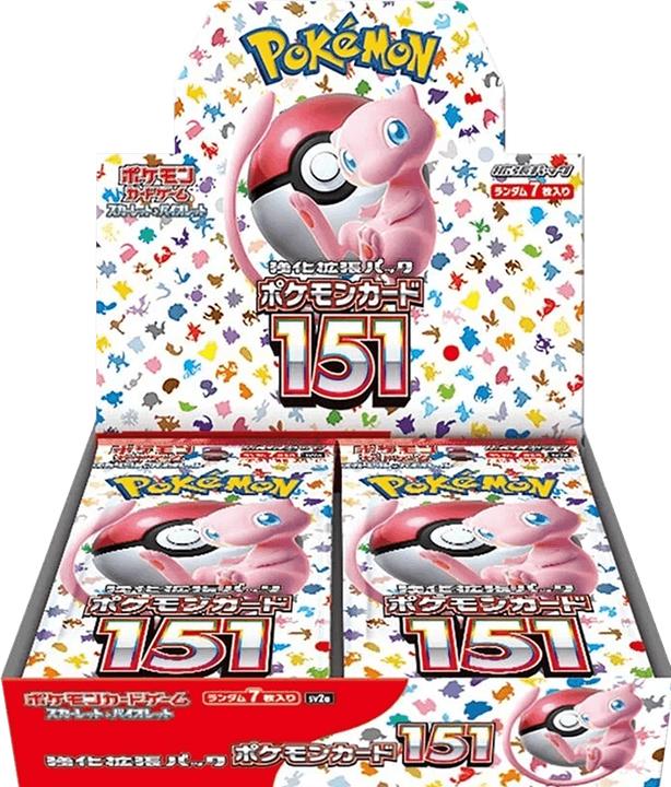 Immagine prodotto Pokémon Scarlet & Violet - 151 (Giapponese, Pacchetto Booster)