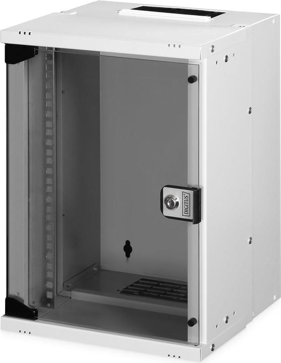 Produktbild Digitus 10" 9HE Wandgehäuse, SOHO PRO 457 x 316 x 298 mm, grau (9 HE, 10 Zoll Rack)