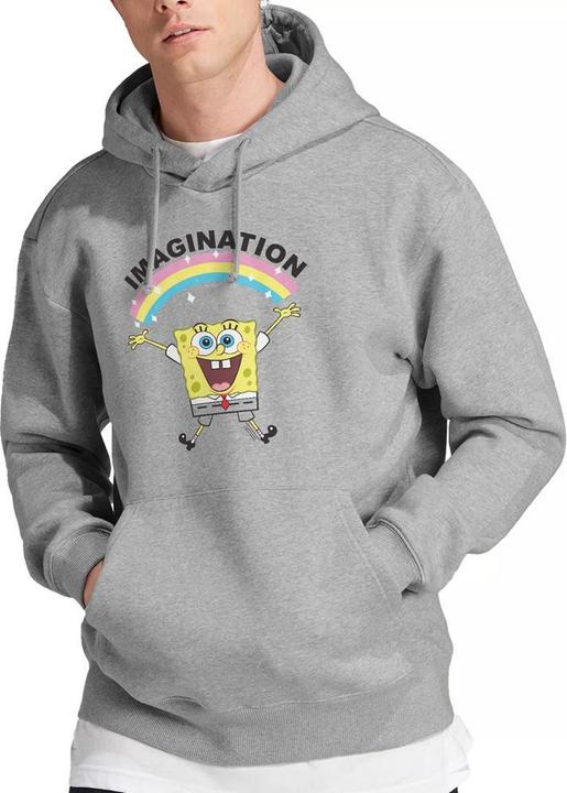 Immagine prodotto Spongebob Squarepants Simple Imagination Felpa con Cappuccio Uomo (S)
