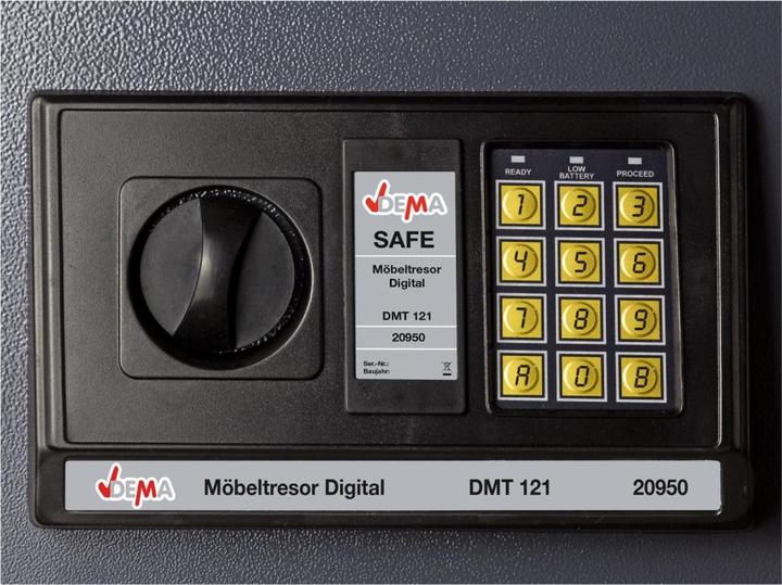 Produktbild Dema Möbeltresor DMT 121 digital