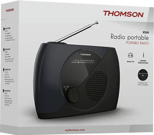 Image du produit Thomson RT350 Radio gris-noir (FM)