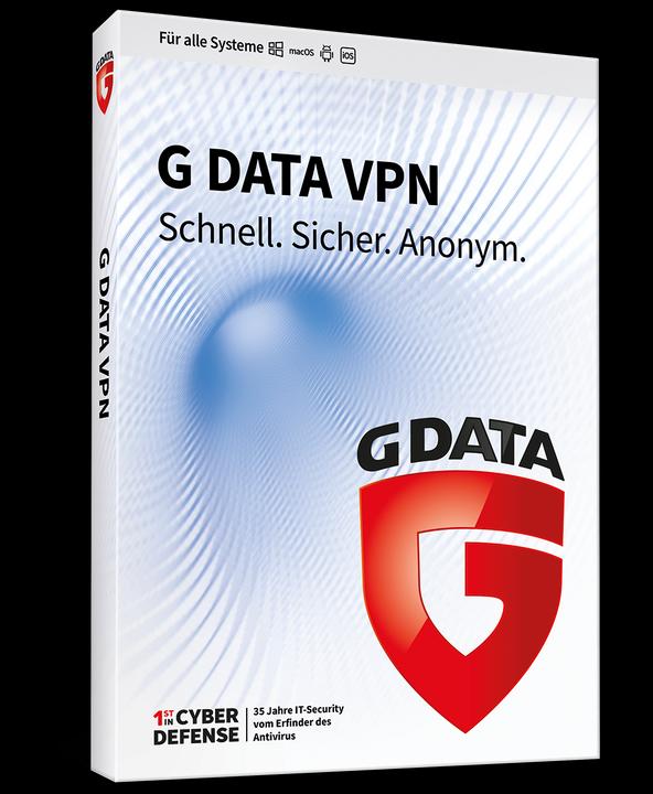 Actual product image Gdata VPN Standalone Download (10 User, 1 Devices/Users, 12 months)