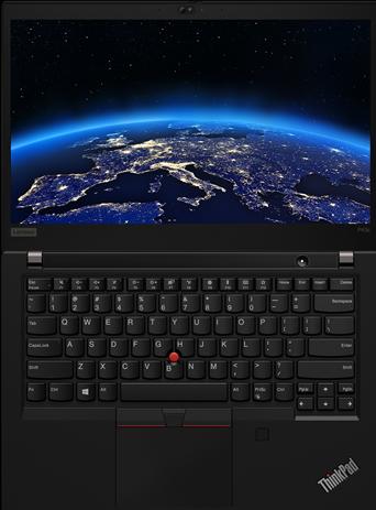 Actual product image Lenovo ThinkPad P43s (14", Intel Core i7-8565U, 8 GB, 256 GB, DE)